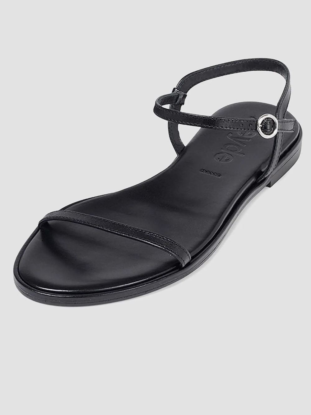 Aeyde Nettie Leather Ankle-Strap Sandals